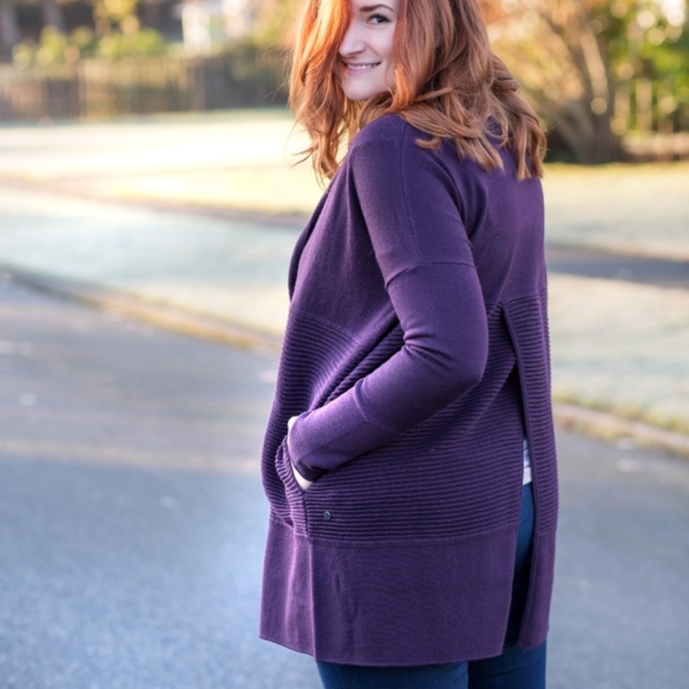 Lululemon Sit in Lotus wrap II - washable wool